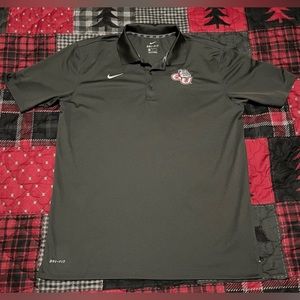 Nike Dri Fit Golf Polo Shirt Mens Large Gonzaga Zags Basketball